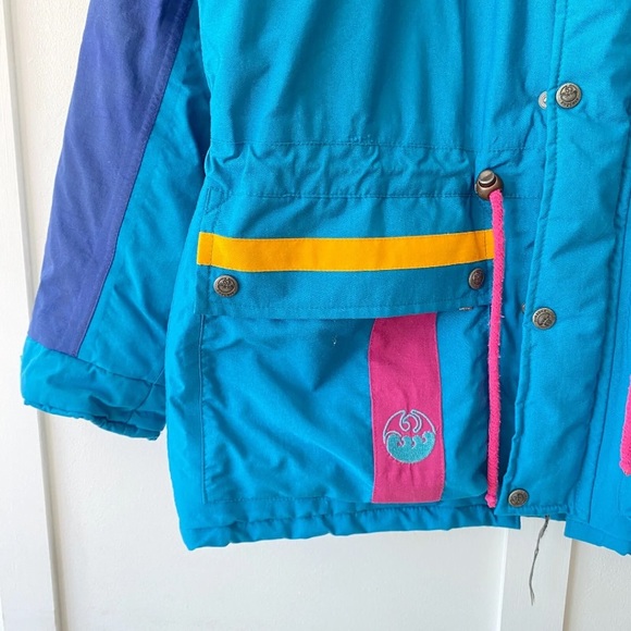 Phoenix Gore-Tex Ski Jacket Padded Multicolour Size Medium Vintage - Picture 5 of 12